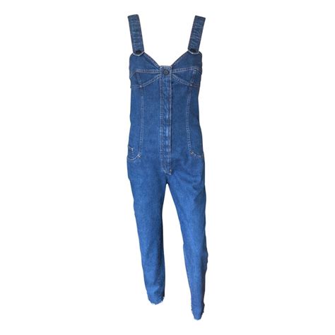 jogging chanel|Chanel denim jumpsuit.